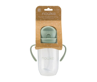Taza Antiderrame Non-Spill con Pajita Flexible con Peso 260ml Wave