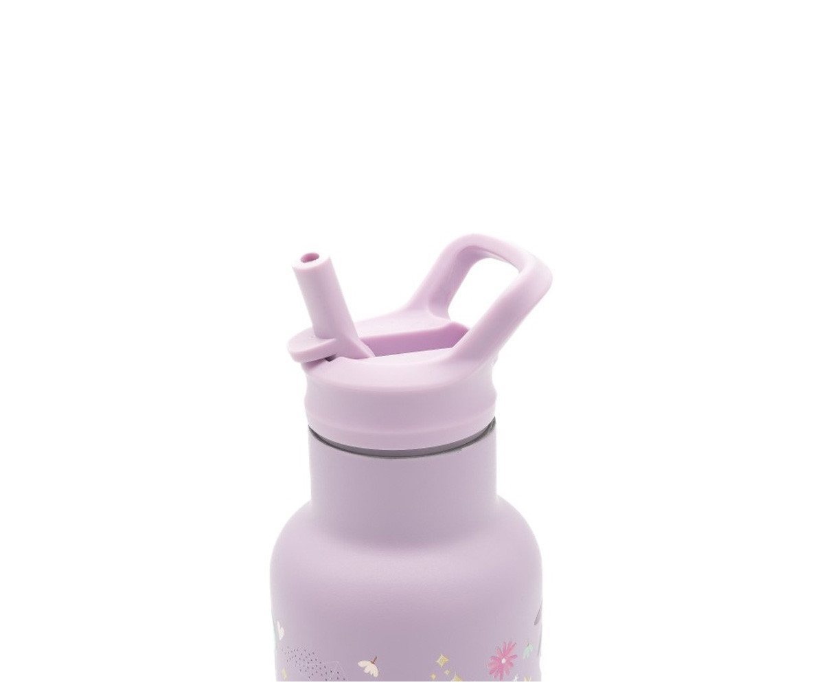 Botella Térmica con Pajita Unicornio 350ml