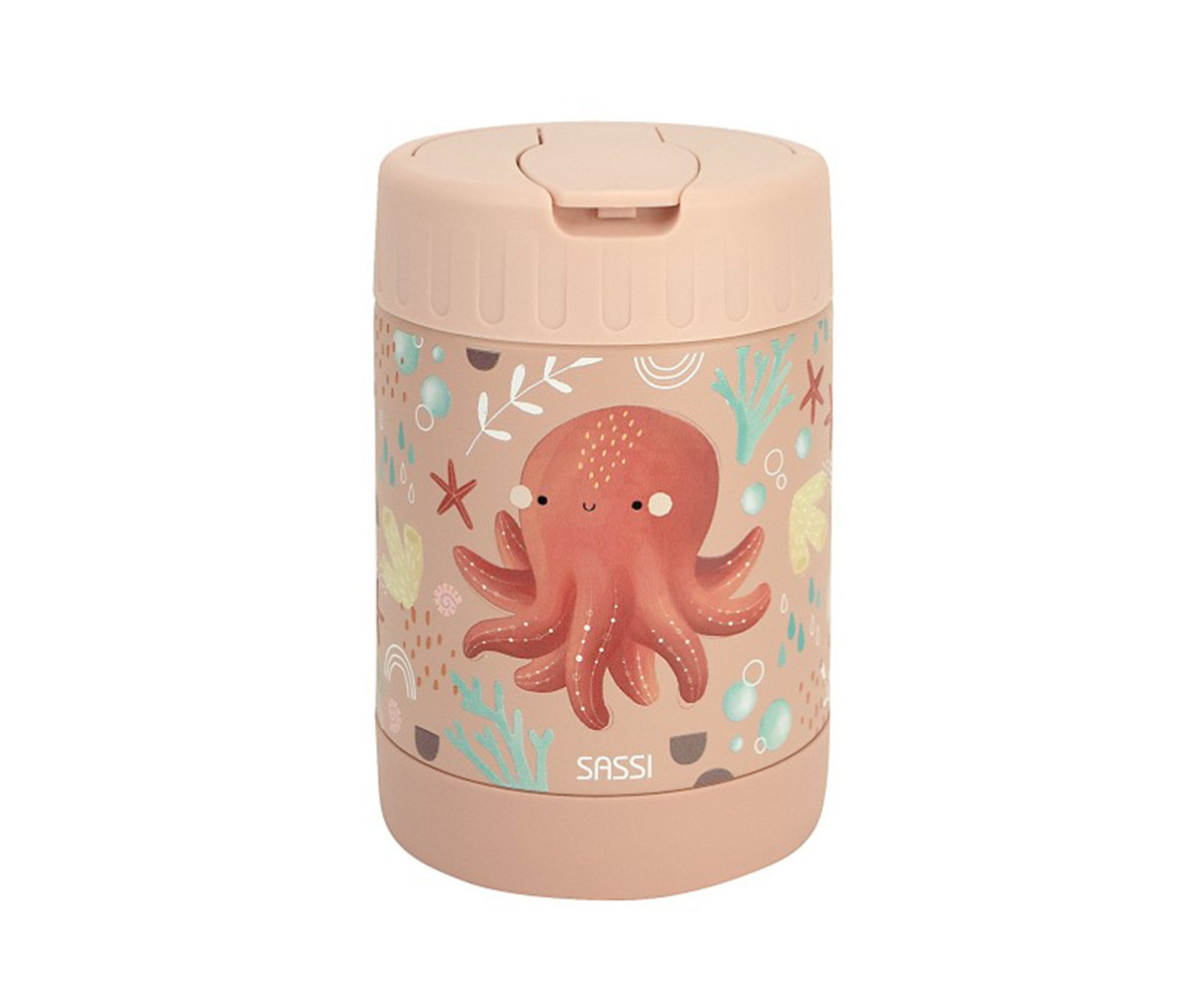 Termo Sólidos 350ml Pulpo
