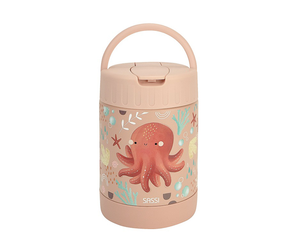 Termo Sólidos 350ml Pulpo