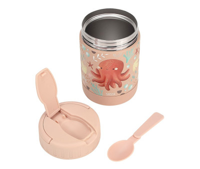 Termo Sólidos 350ml Pulpo