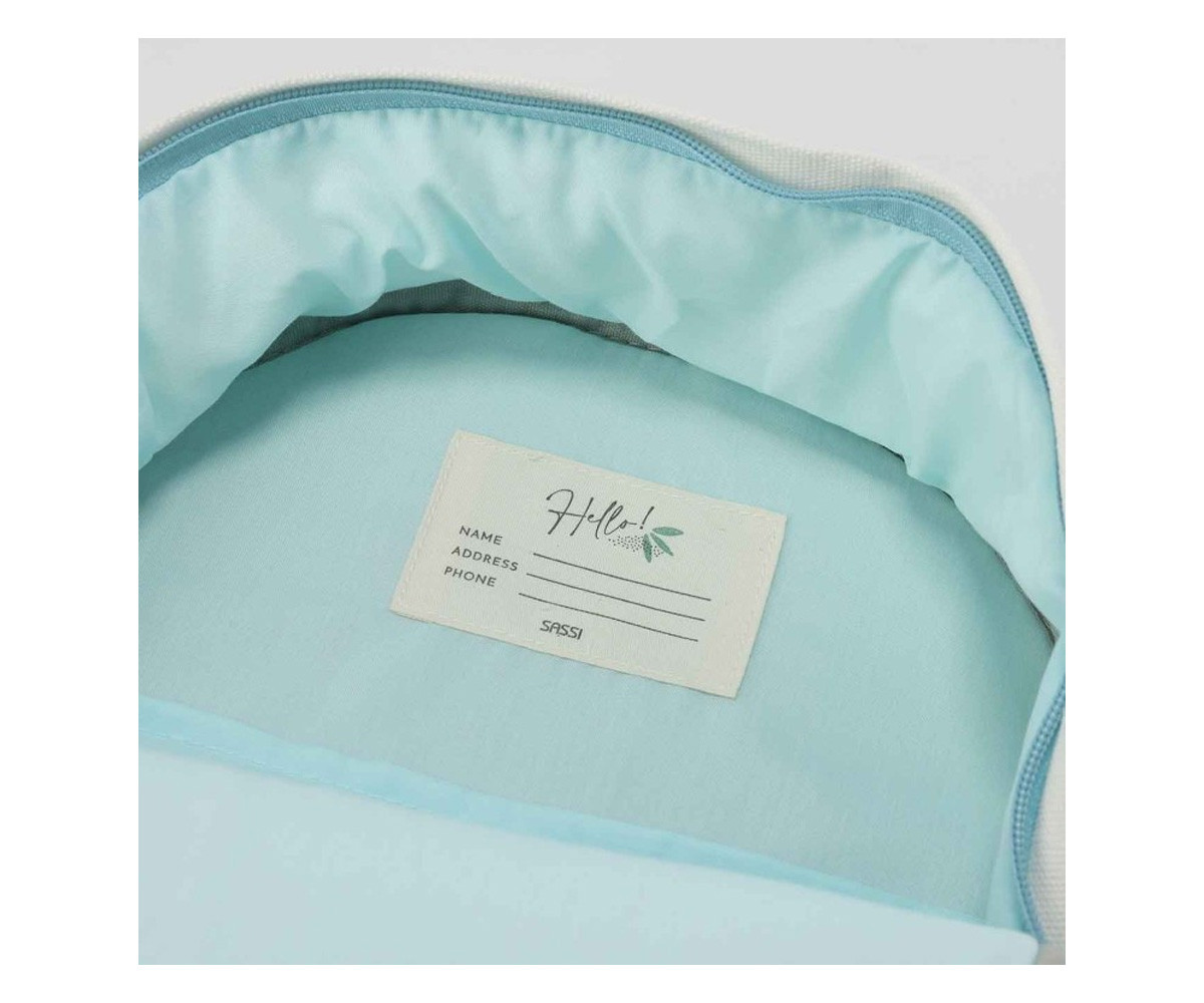 Mochila Grande Personalizable Oso Polar