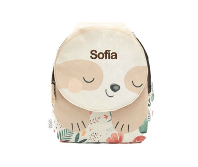 Mini Mochila Perezoso Personalizable