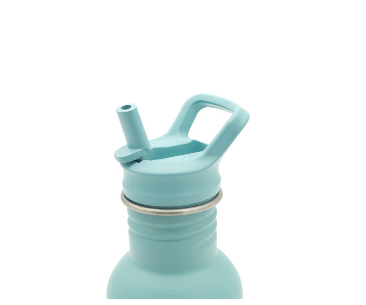 Botella Acero con Pajita Oso Polar 500ml