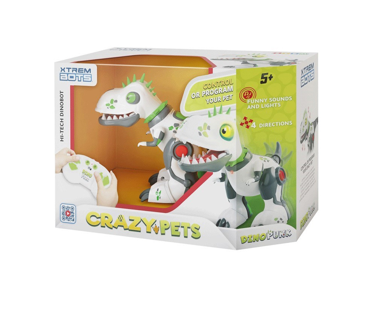 Dinosaurio Robótico Programable con Mando a Distancia Dinopuck
