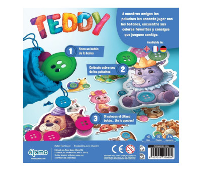 Juego de Mesa Teddy