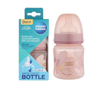 Biberón EasyStart Anticólicos 120ml Pink Gold