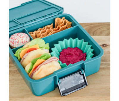 3 Divisori Jumbo per Lunch Box Blue