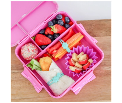 3 Divisori Jumbo per Lunch Box Pink