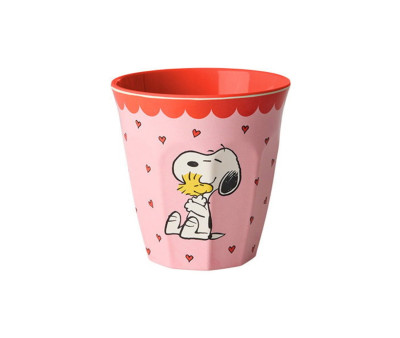 Vaso Infantil Melamina Snoopy Pink 250ml