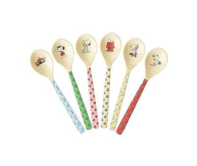 Cucharita Melamina Snoopy Pink