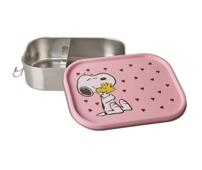Lunchbox Grande Inox Snoopy Pink