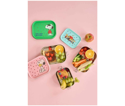 Lunchbox Grande Inox Snoopy Pink