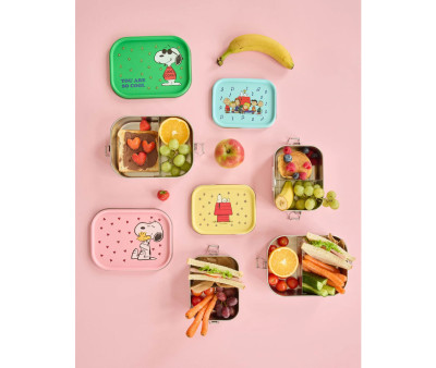 Lunchbox Inox Snoopy Yellow