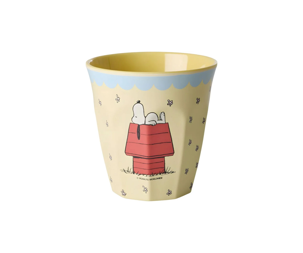 Vaso Infantil Melamina Snoopy Cream 250ml