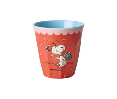 Vaso Infantil Melamina Snoopy Red 250ml