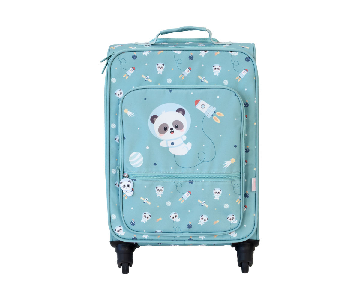 Valigia Trolley Pandas in Space