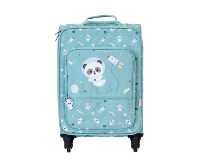 Valigia Trolley Pandas in Space