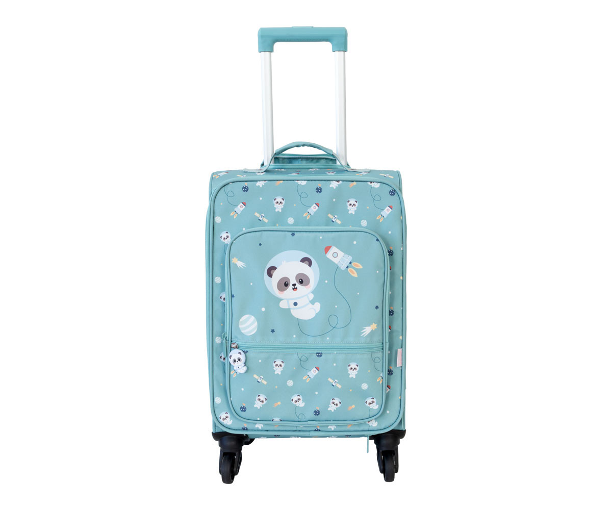 Valigia Trolley Pandas in Space