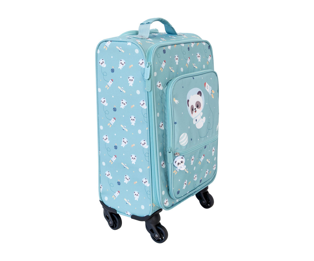 Valigia Trolley Pandas in Space