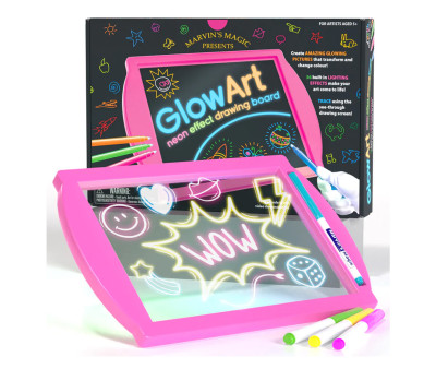Lavagna da Disegno Luminosa Pink Glow Art