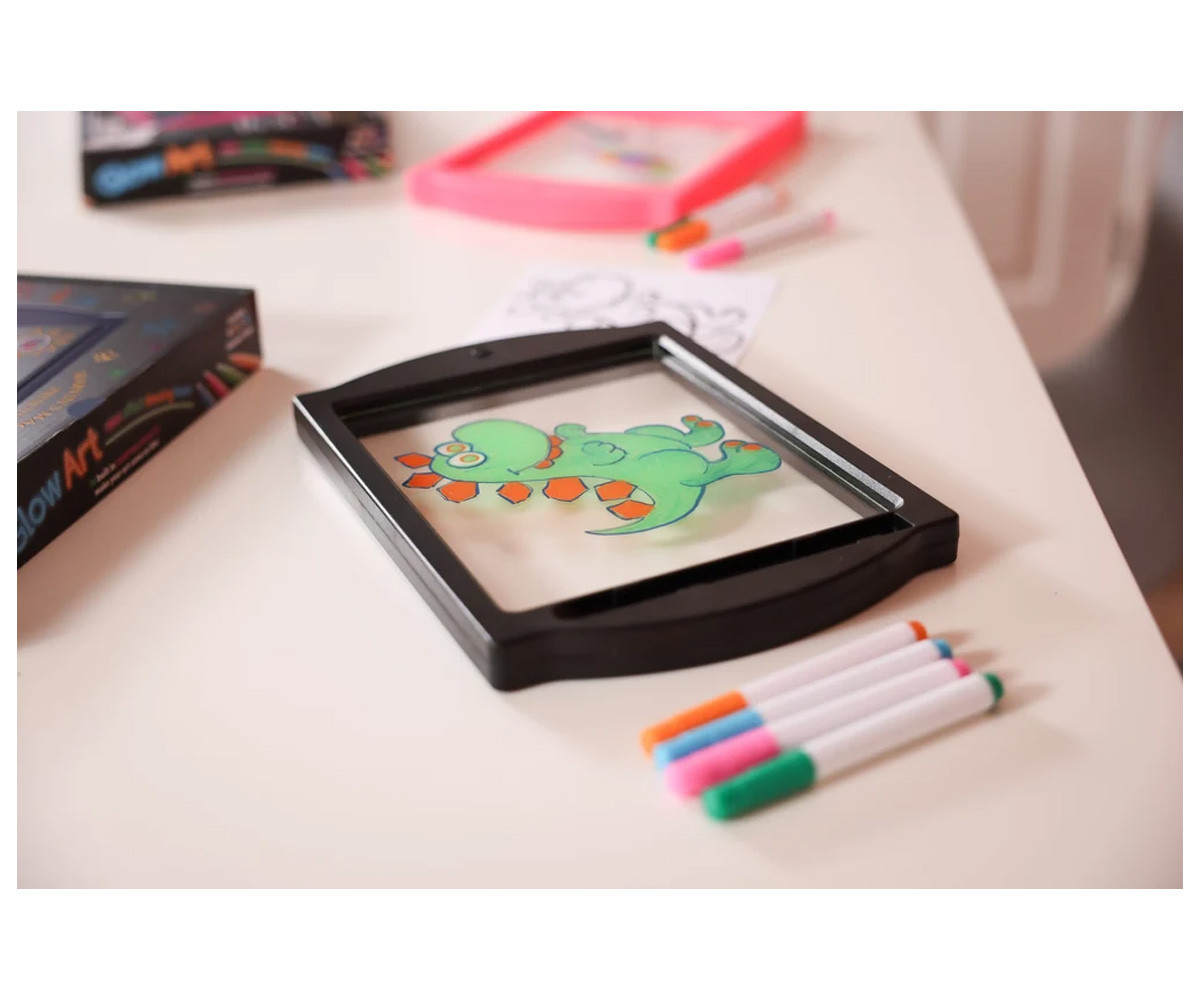 Lavagna da Disegno Luminosa Black Glow Art