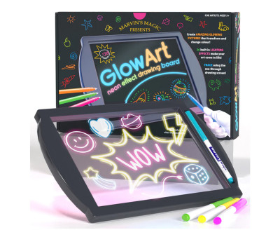 Lavagna da Disegno Luminosa Black Glow Art
