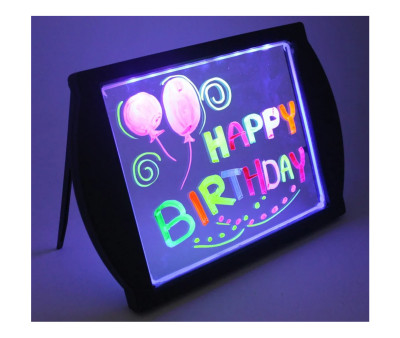 Lavagna da Disegno Luminosa Black Glow Art