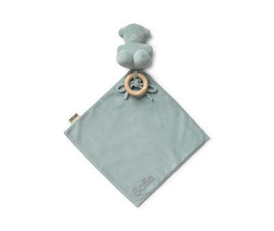 Doudou TOUS Baby con Anello in Legno Personalizzabile Mist