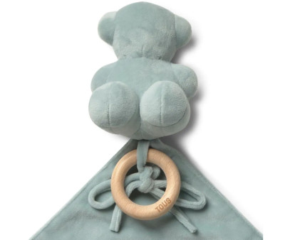 Doudou TOUS Baby con Anello in Legno Personalizzabile Mist
