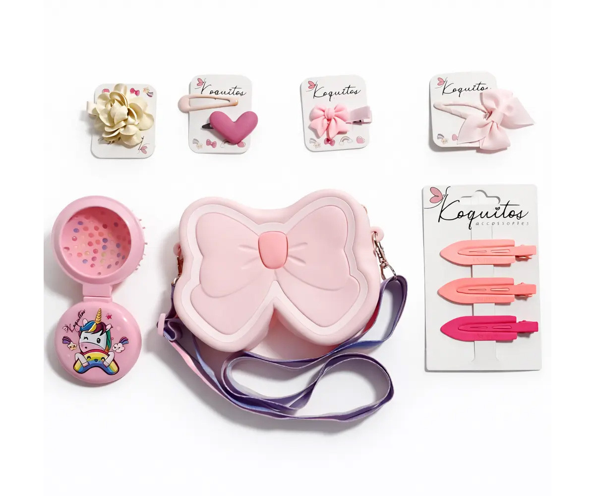 Maletín Koquitos Lazo Rosa
