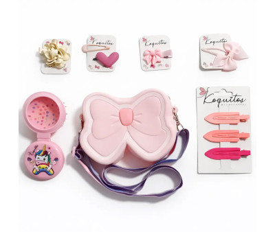 Maletín Koquitos Lazo Rosa