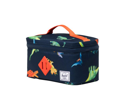 Bolsa Merienda Térmica Little Herschel Heritage Dinos Darkest Navy