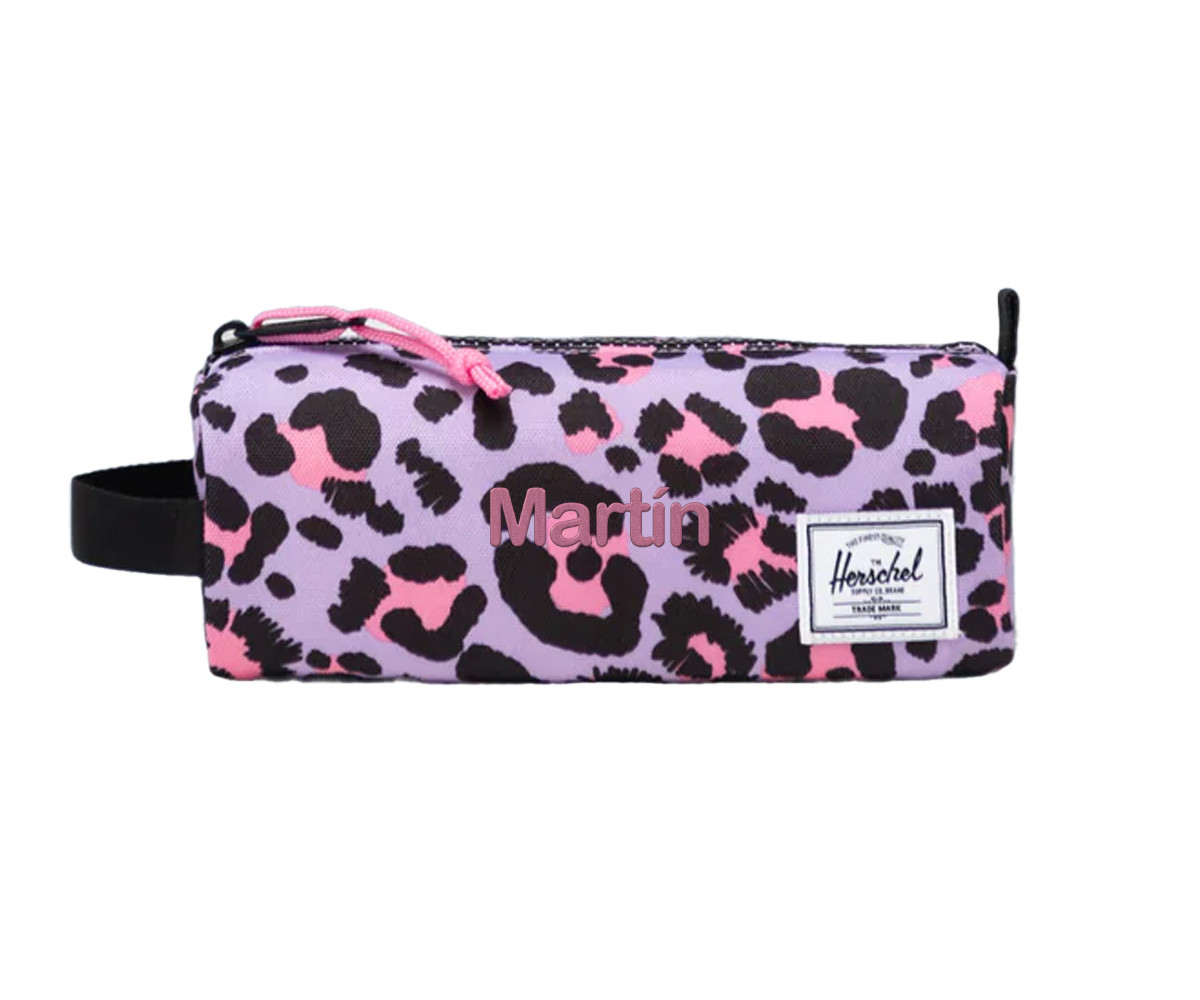 Astuccio Settlement Leopard Sachet Pink Personalizzabile