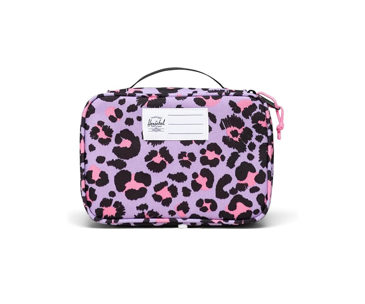 Astuccio Herschel Heritage Stencil Leopard Sached Pink