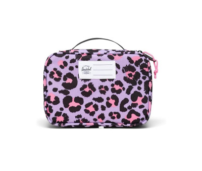 Astuccio Herschel Heritage Stencil Leopard Sached Pink