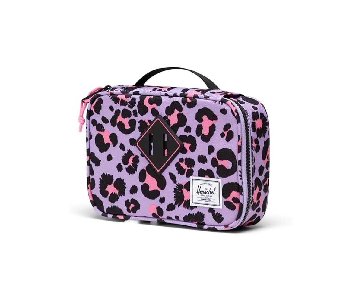 Astuccio Herschel Heritage Stencil Leopard Sached Pink