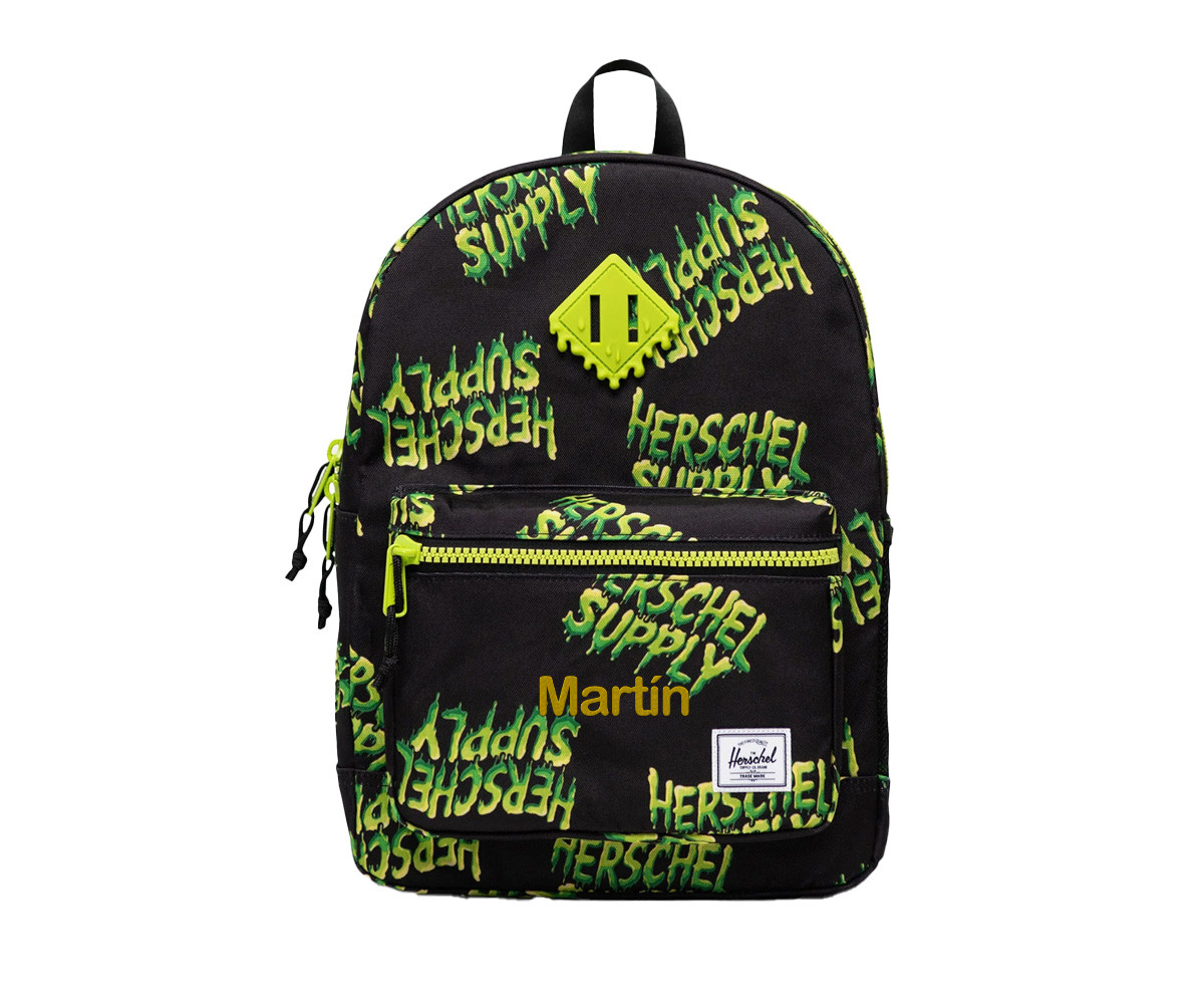 Zaino Herschel Heritage Kids HSC Slime 	 Personalizzabile