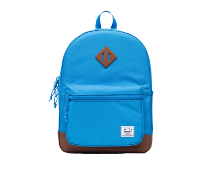 Zaino Herschel Heritage Kids French Blue Saddle Brown Personalizzabile