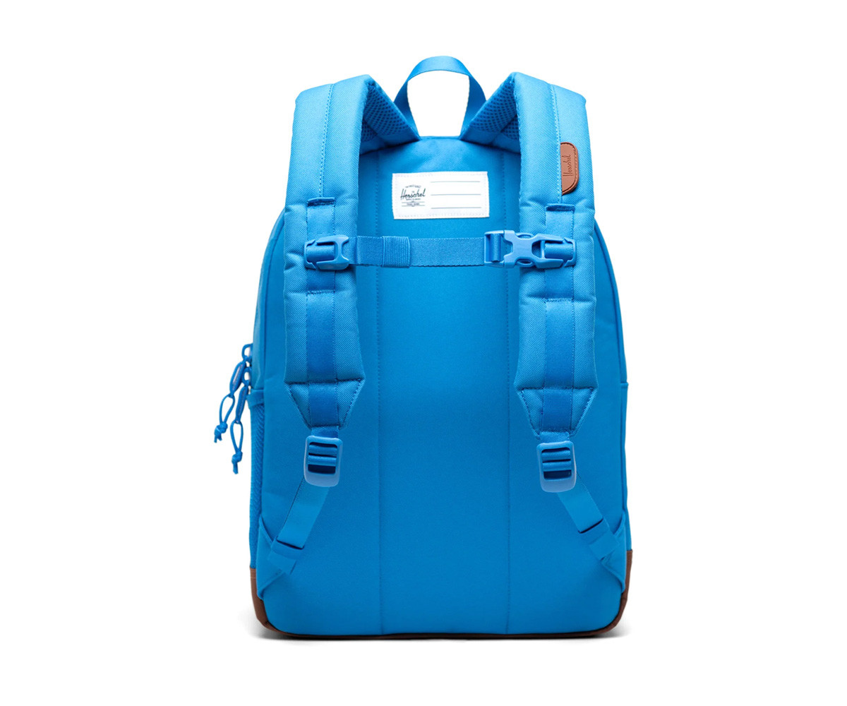 Zaino Herschel Heritage Kids French Blue Saddle Brown Personalizzabile
