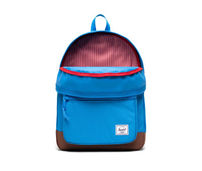 Zaino Herschel Heritage Kids French Blue Saddle Brown Personalizzabile