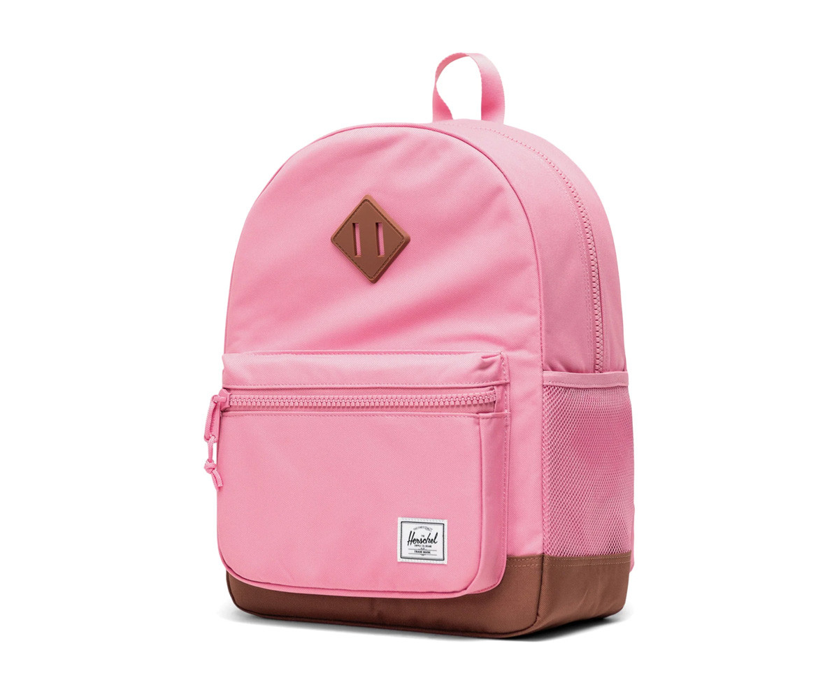 Zaino Herschel Heritage Kids Cashmere Rose Saddle Brown Personalizzabile