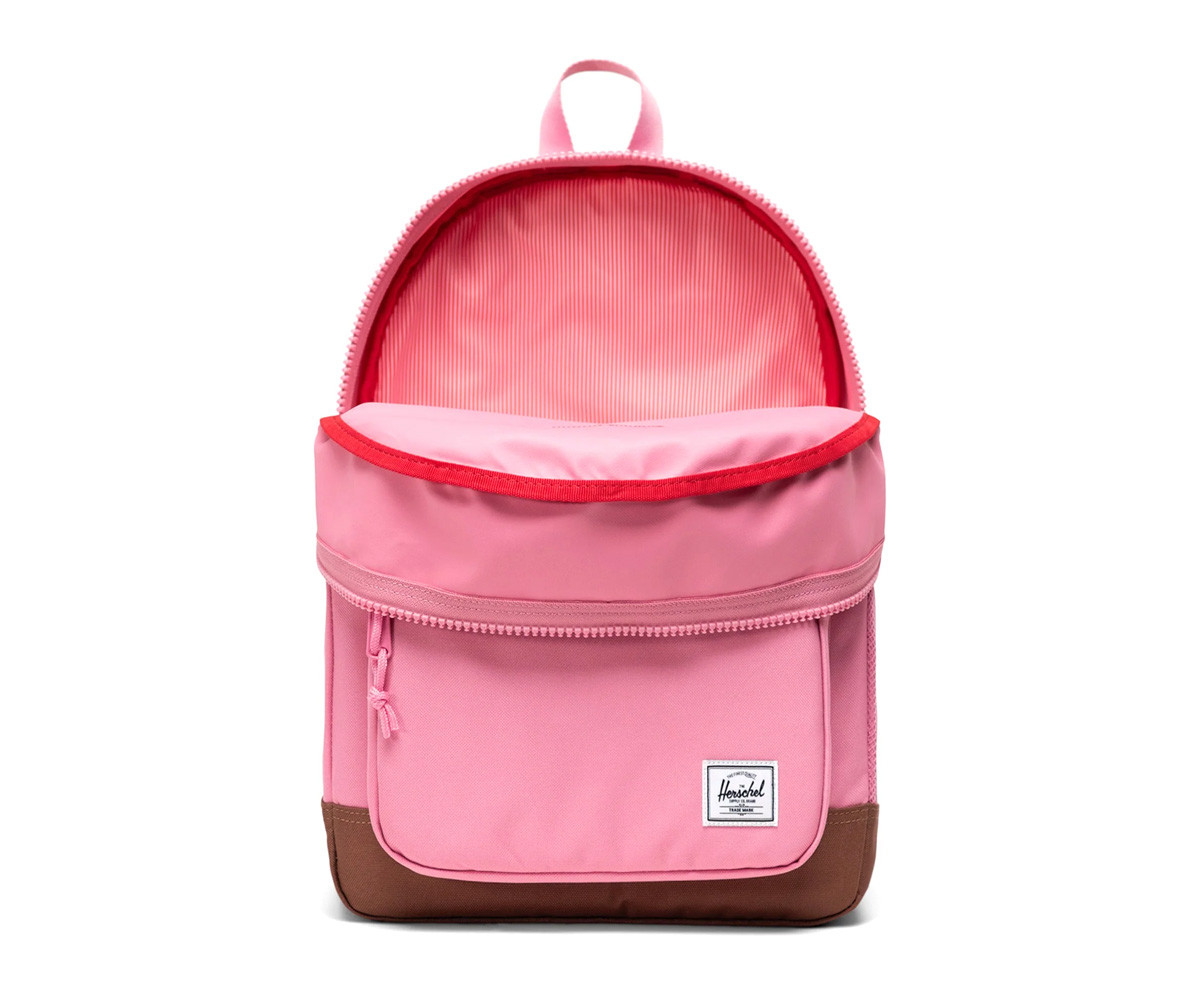 Zaino Herschel Heritage Kids Cashmere Rose Saddle Brown Personalizzabile