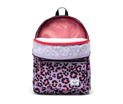 Zaino Herschel Heritage Kids Leopard Sachet Pink Personalizzabile