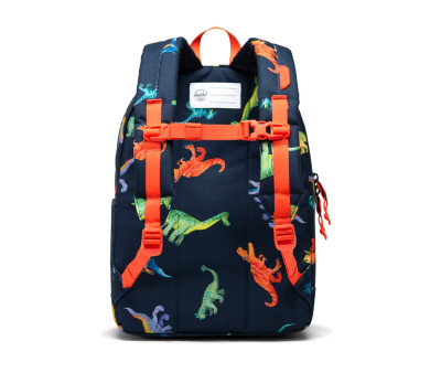Zaino Herschel Heritage Kids Dinos Darkest Navy Personalizzabile