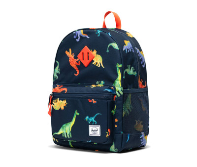 Zaino Herschel Heritage Kids Dinos Darkest Navy Personalizzabile