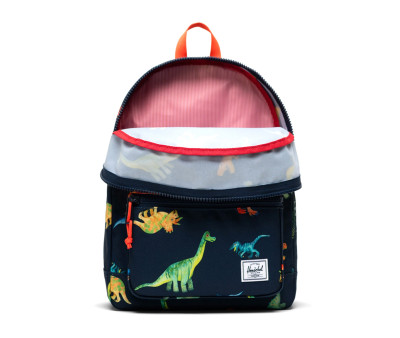 Zaino Herschel Heritage Kids Dinos Darkest Navy Personalizzabile
