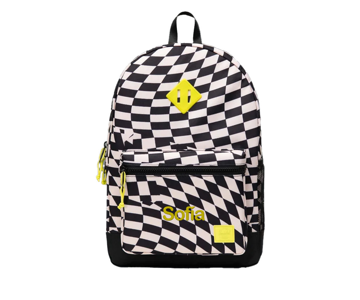 Zaino Herschel Heritage Kids Warp Check Personalizzabile
