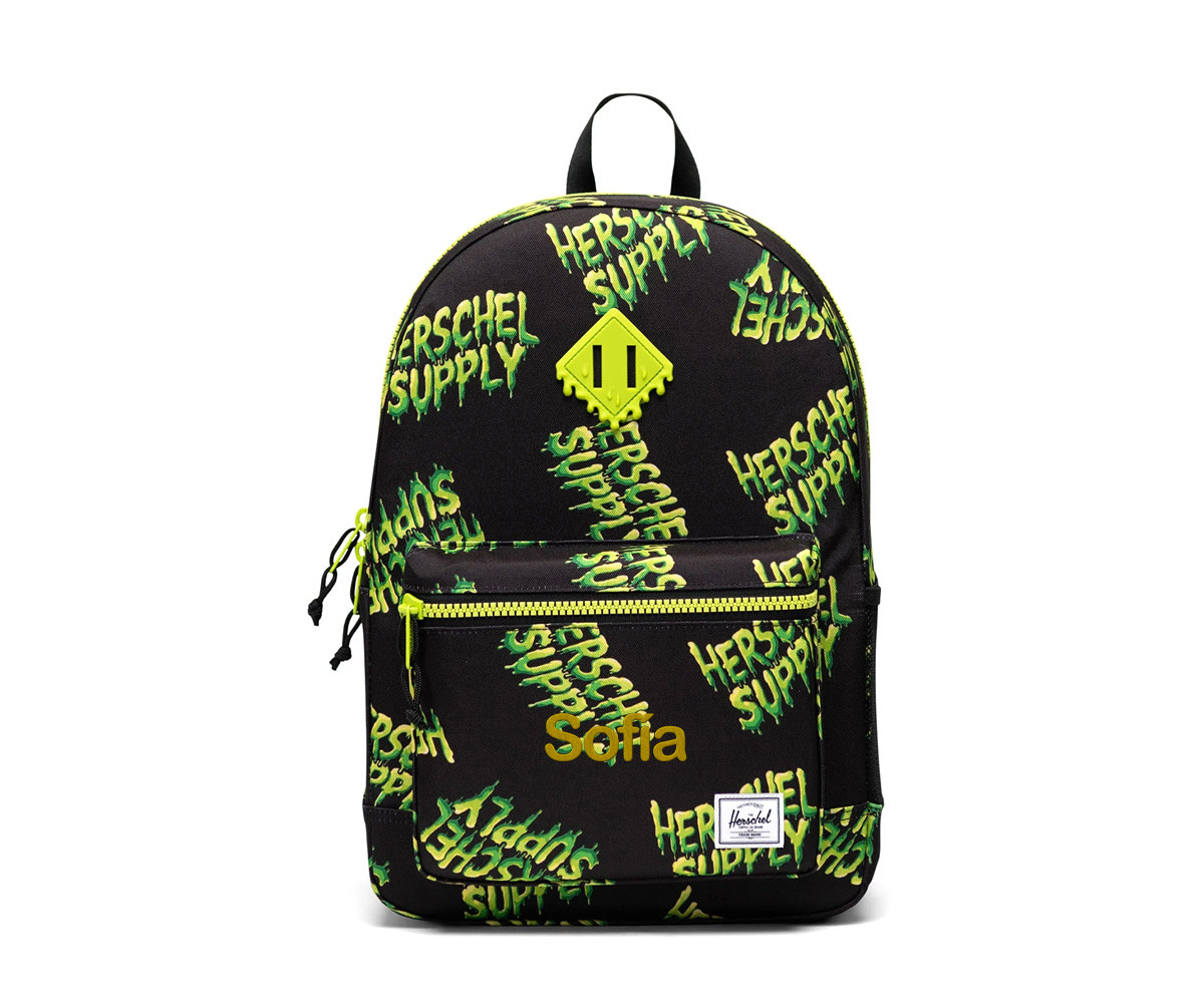 Zaino Herschel Heritage Youth New HSC Slime Personalizzabile