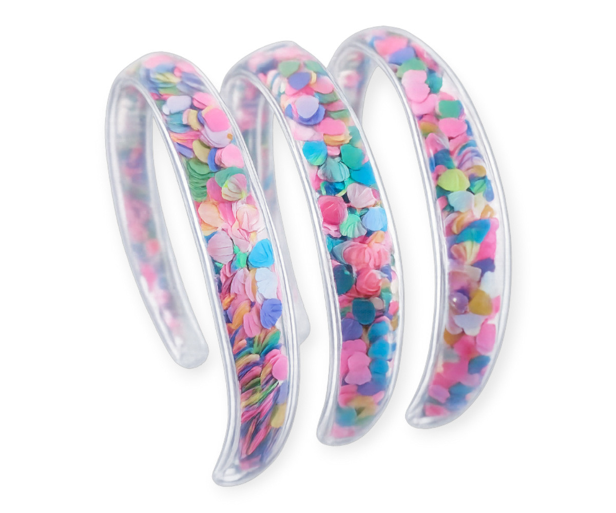 Pack 3 Diademas Transparentes Verano